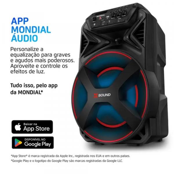 CAIXA DE SOM MONDIAL XSOUND CM-300-N - Imagem 6
