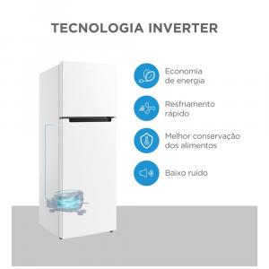 REFRIGERADOR MIDEA CYCLE DEFROST DUPLEX RT554 410L - Imagem 8