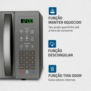 MICRO-ONDAS MONDIAL MO-02-34E ESPEL 34L - Imagem 17