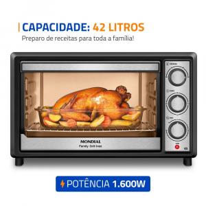 FORNO ELETRICO MONDIAL 42L FRN-42 - Imagem 5