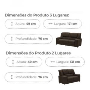 ESTOFADO PARANA SANDERO 3X2 LUG NEW - Imagem 5