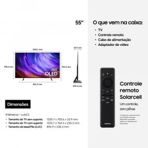 TV 55" SAMSUNG OLED 4K QN55S85HAEXZD 120HZ GAMING - Imagem 20