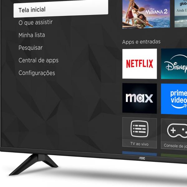 TV 43" AOC SMART ROKU DLED FHD 43S5155/78G - Imagem 6