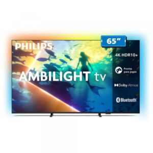TV 65" PHILIPS SMART 4K 65PUG8100/78 AMBILIGHT